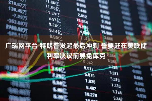 广瑞网平台 特朗普发起最后冲刺 誓要赶在美联储利率决议前罢免库克